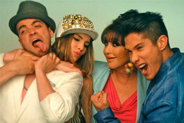 Belinda, Angelica María, Chino y Nacho Belinda, Angelica María, Chino y Nacho